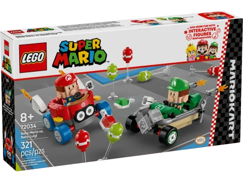Конструктор LEGO Super Mario 72034 Малыш Марио против Малыша Луиджи