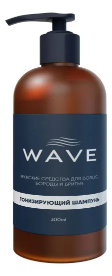 Тонизирующий шампунь для ежедневного использования Wave 300 мл