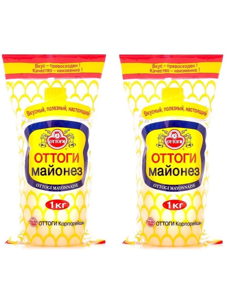 Майонез Ottogi Mayonnaise Оттоги 1 кг, 2 шт