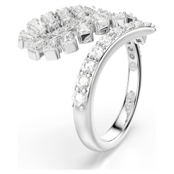 VIENNA:RING FEATHER WHI/RHS 50