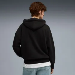 Толстовка женская PUMA LEO LUXE Oversized Hoodie TR