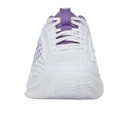 Женские теннисные кроссовки K-Swiss Hypercourt Express 3 Clay - white/purple haze/lunar rock