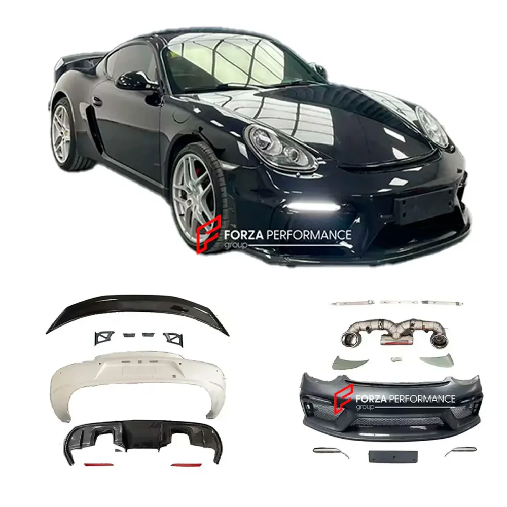 Обвес переделка в GT4 982 для Porsche Boxster/Cayman 987 2005-2013 Порше