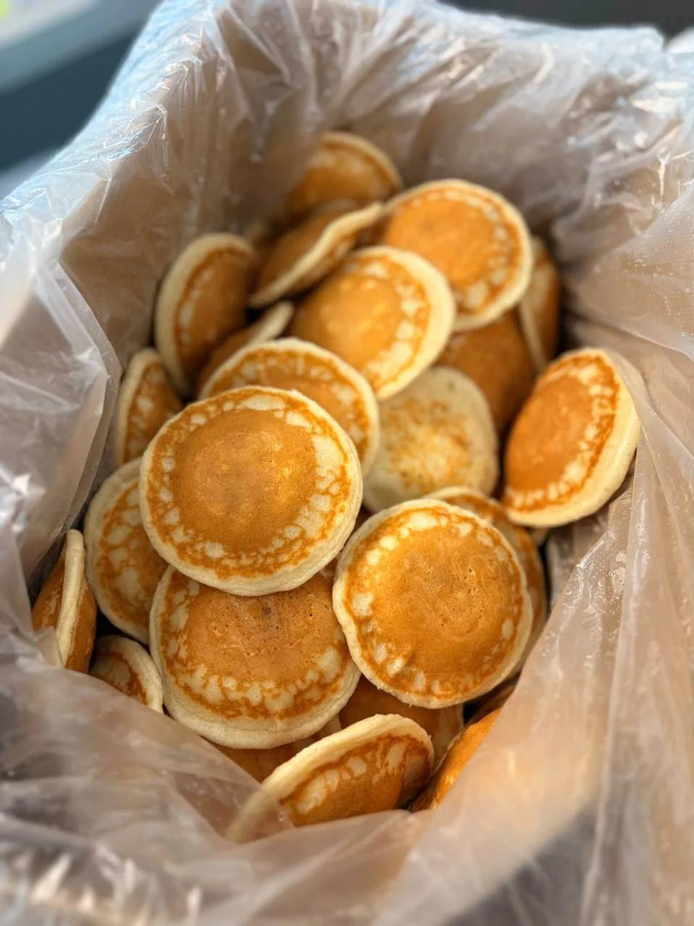 Оладьи со сгущенкой