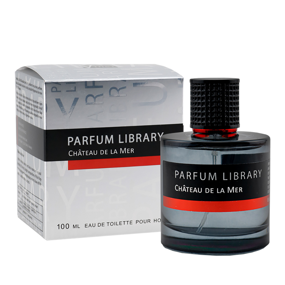 Вода туалетная PARFUM LIBRARY CHÂTEAU DE LA MER (ПАРФЮМ ЛАЙБРЕРИ ШАТО ДЕ ЛЯ МЭР) - 100ml for men