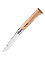 Нож складной филейный Opinel №12, нержавеющая сталь, рукоять оливковое дерево