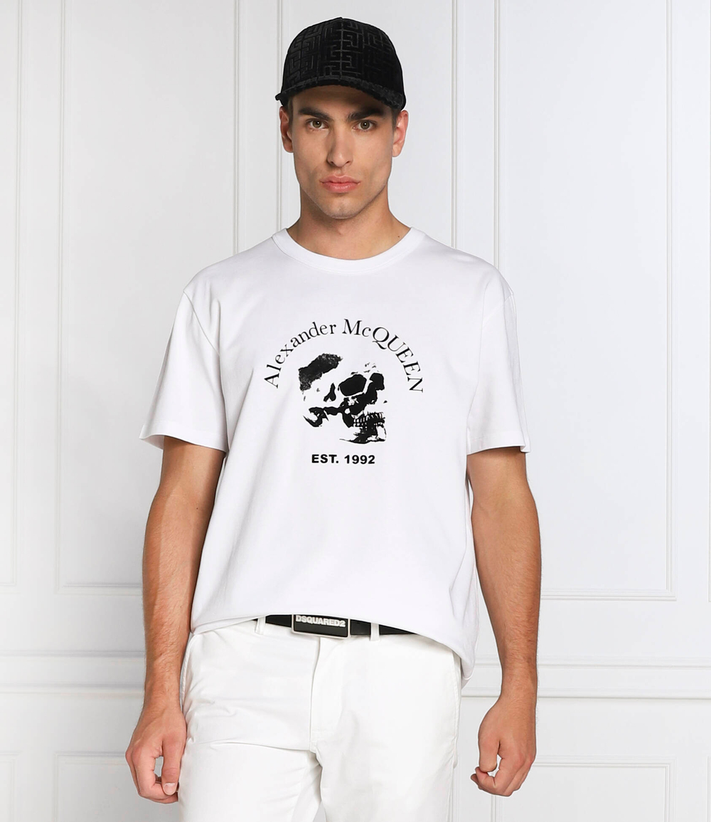 футболка Alexander McQueen - белый(711006 QTZ41)