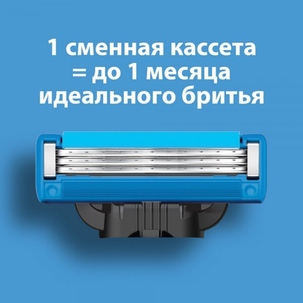 Кассеты д/бритья "Gillette MACH-3 TURBO" (8)