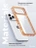 Чехол накладка iPhone 17 Pro / 18 Pro 6.3" Gurdini Alba Series Protective with Magsafe Orange