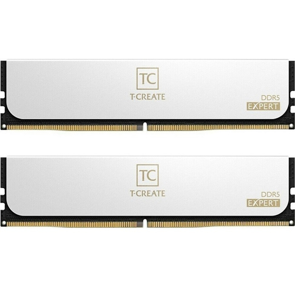 Оперативная память DIMM DDR5 32Gb, 6000Mhz, 2x16Gb, Team Group T-CREATE Expert White (CTCWD532G6000HC38GDC01)