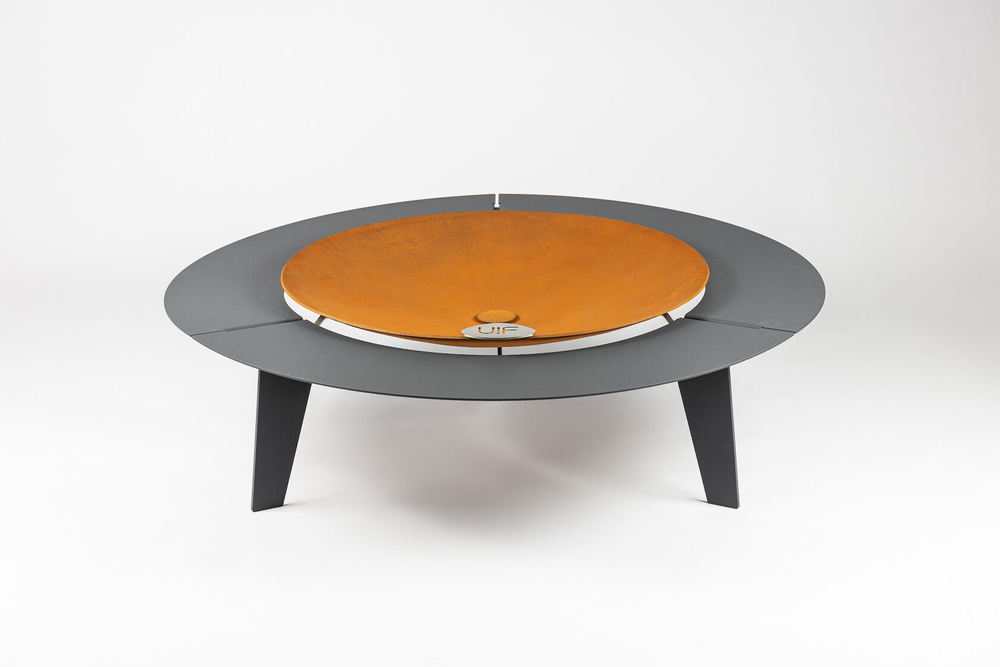 Чаша для костра Up!Flame STEEL CUP 1000 UNIQ grey
