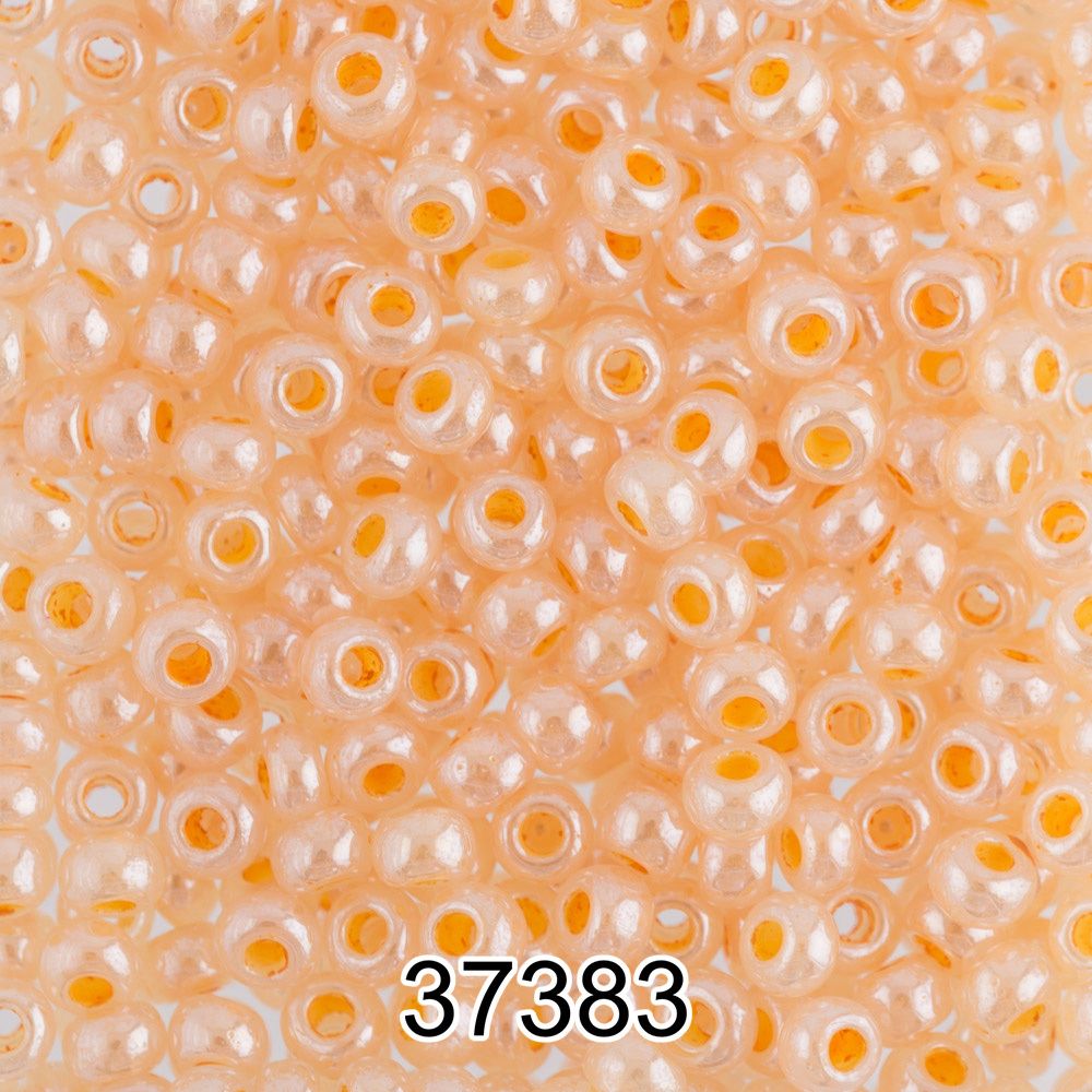 Бисер Preciosa 10/0 (2.3 мм), 500 г, 37383 (Ф356) оранжевый