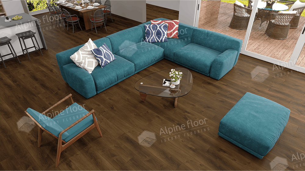 LVT плитка Дуб Натуральный Изысканный ECO 23-4