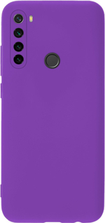 Мягкий Soft Touch чехол из силикона для XIAOMI REDMI NOTE 8T с бархатной подкладкой