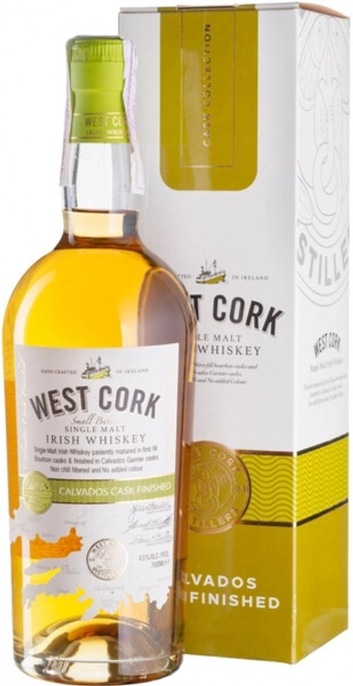 Виски West Cork Calvados Cask Single Malt, 0.7 л