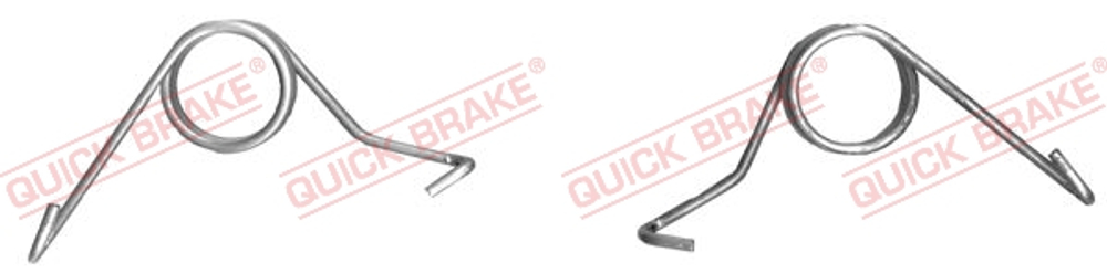 QUICK BRAKE - 1130501-OJD - Repair Kit, parking brake lever (brake caliper)