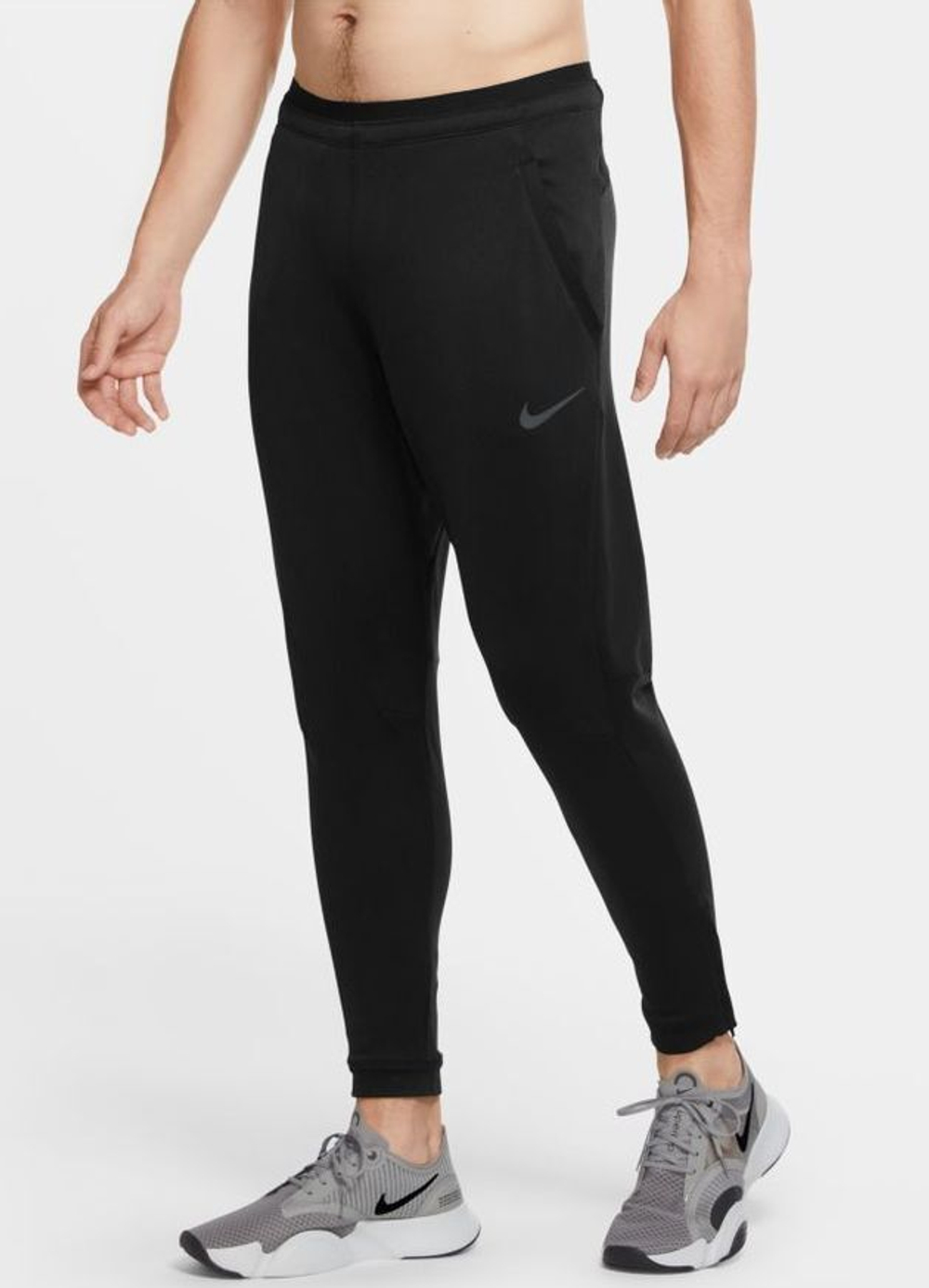 Мужские теннисные штаны Nike Pro Pant NPC Capra M - black/iron grey