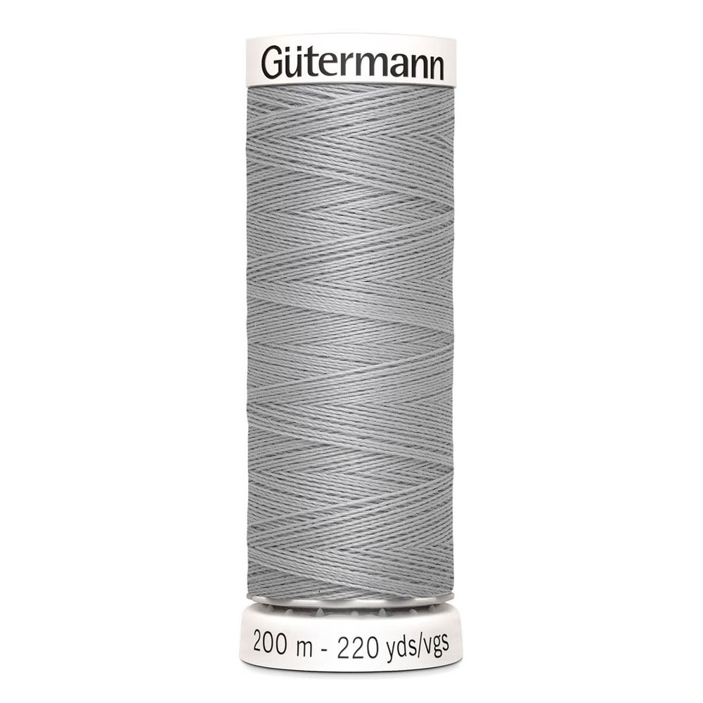 Нитки универсальные Gutermann Sew-all 100 (200 метров), 5 кат. | 038 св.серый