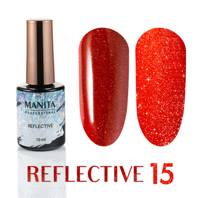 Manita Reflective Гель-лак светоотражающий №15,  10мл