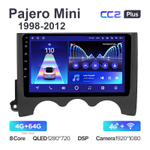 Teyes CC2 Plus 9"для Mitsubishi Pajero Mini 1998-2012