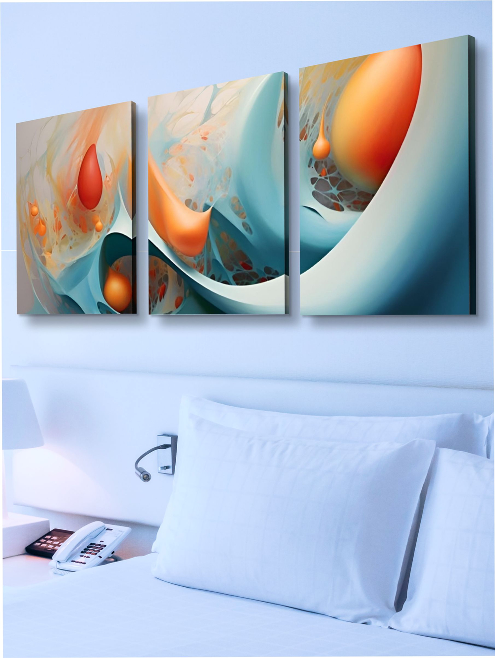 Картина Связь форм модульная 50x70см 3шт.