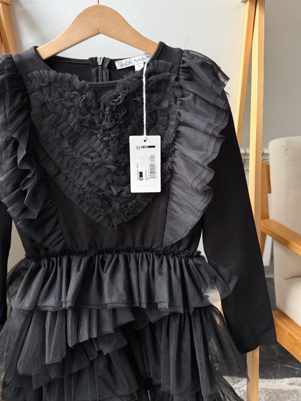 Новое платье с оборками Patrizia Pepe, 128
