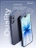 Чехол накладка iPhone 17 6.3" Gurdini Super Slim 0.3 mm Midnight Blue