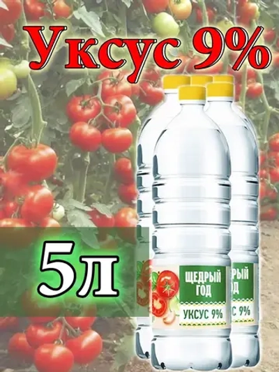 Классический уксус 5 литров 9 %