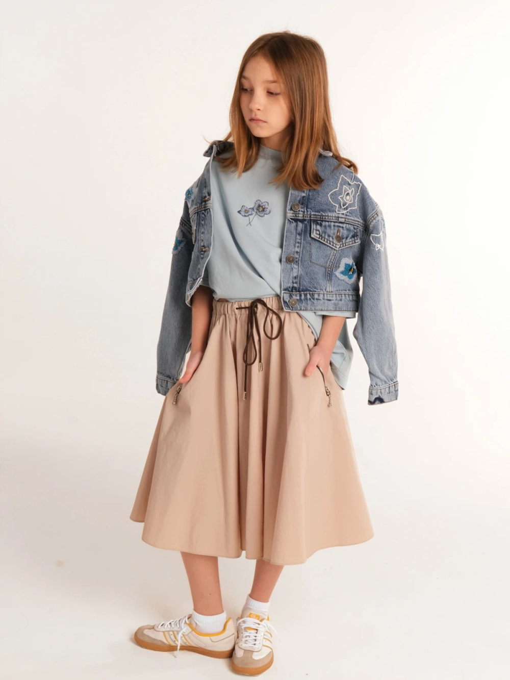 Юбка NEZABUDKA CHILD, бежевый