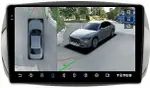 Магнитола для Mercedes-Benz Smart ForTwo/ForFour W453 2014-2023 - Teyes CC3-2K-360 на Android 10, Быстрая, 2K QLED, CarPlay, 4G SIM-слот, 4 камеры в комплекте