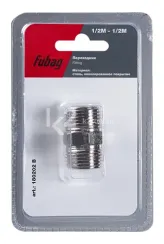 Переходник Fubag 1/2"M-1/2"M в блистере