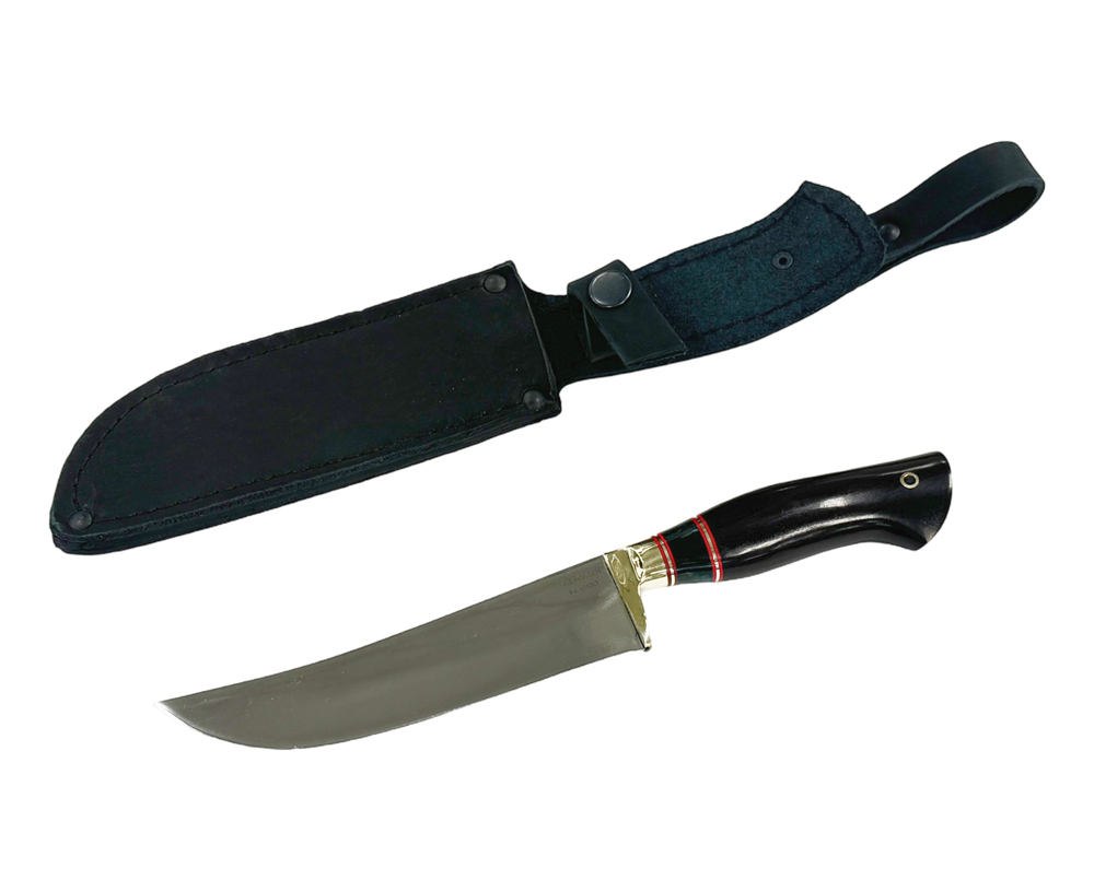 Нож Пчак Узбекский, Bohler N690, граб, карельская береза, латунь