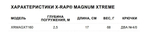 Воблер X-Rap Magnum Xtreme160 16см 68гр цвет HDBTO плавающий