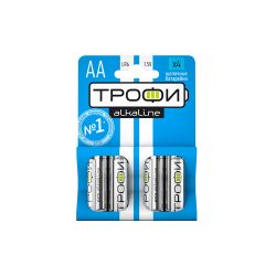 Батарейки Трофи LR6-4BL ENERGY POWER Alkaline | Батарейки Щелочные (Алкалиновые)