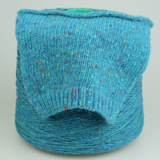 Пряжа 1/3.8 NM Soft Donegal, цвет 5564 Peacock (100% шерсть мериноса)