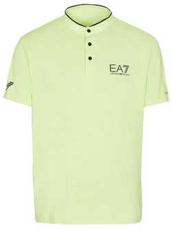 Мужское теннисное поло EA7 Man Jersey Jumper - sharp green