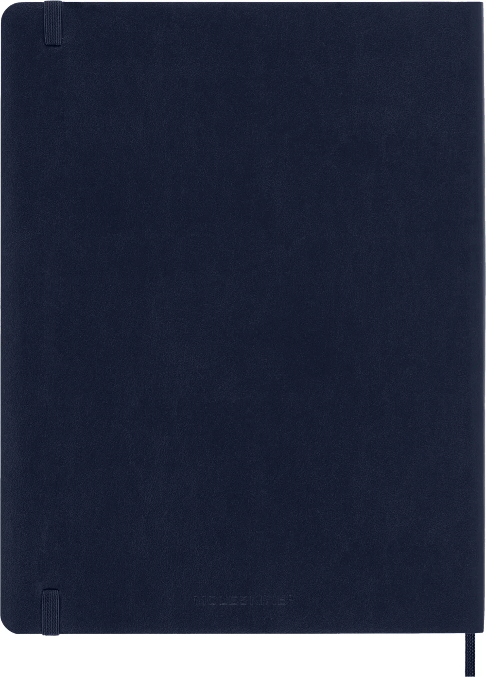 Еженедельник Moleskine Classic Soft WKNT XL (DSB2012WN4) 19х25см мягкая обложка синий сапфир