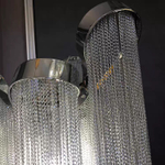 Floor design lamp Stream by Terzani (Silver)