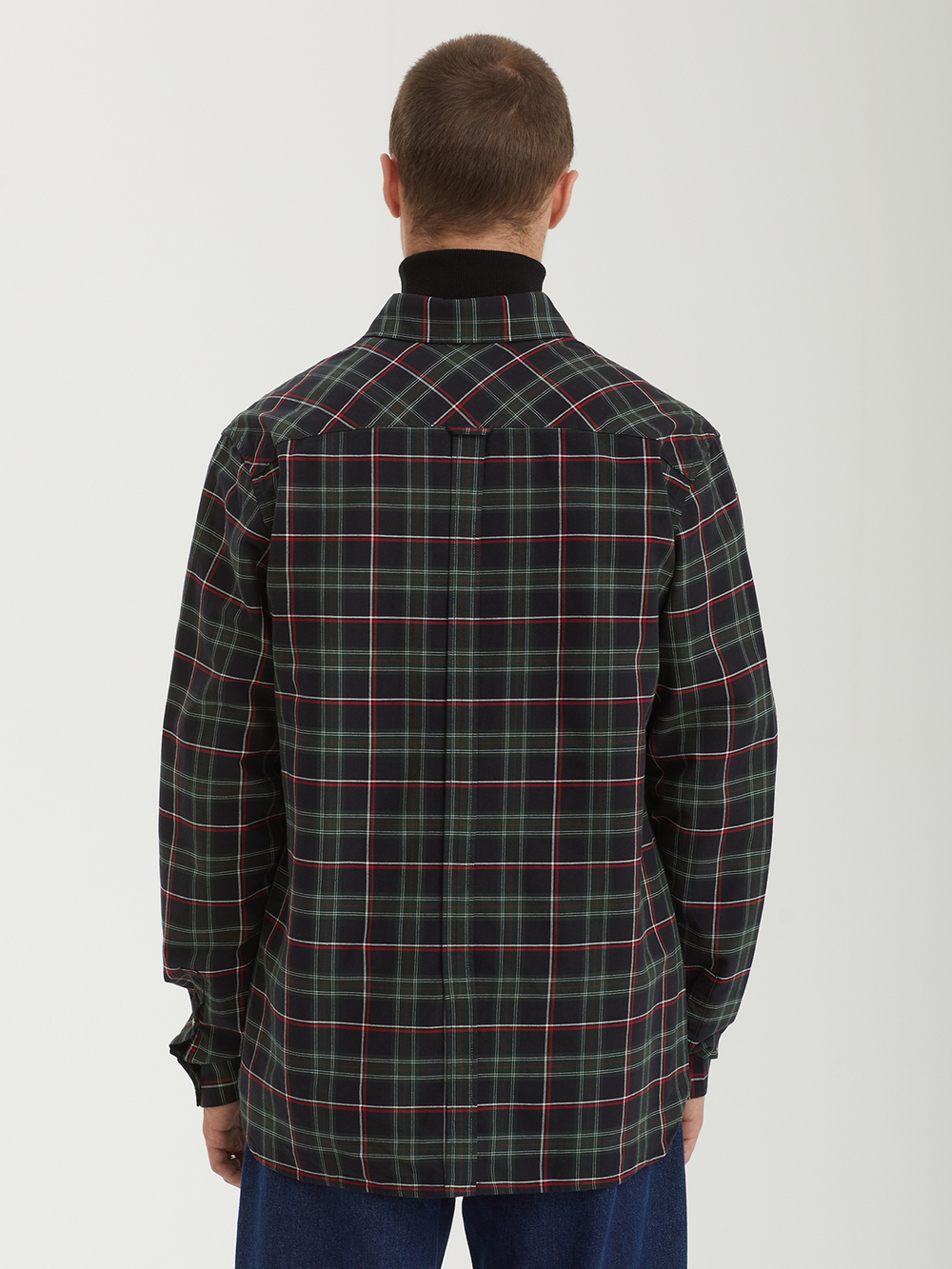 Мужская Рубашка Fred Perry Tartan