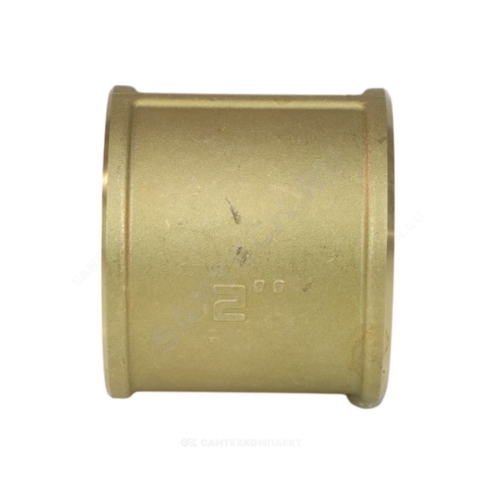 Муфта латунь Ду 15 (1/2") ВР/ВР LD LD.65.502.15