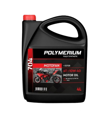 Масло 4т 10W-40 POLYMERIUM MOTOFAN 704 4л