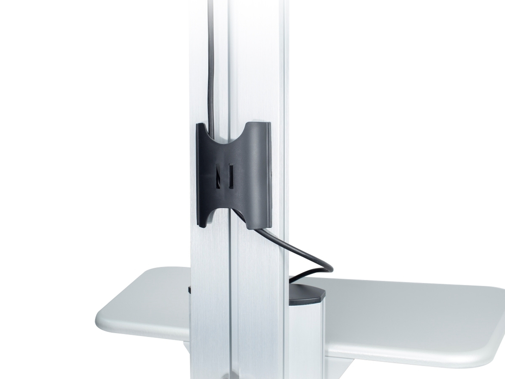 Стойка для монитора напольная ErgoFount KFT 1601 Silver