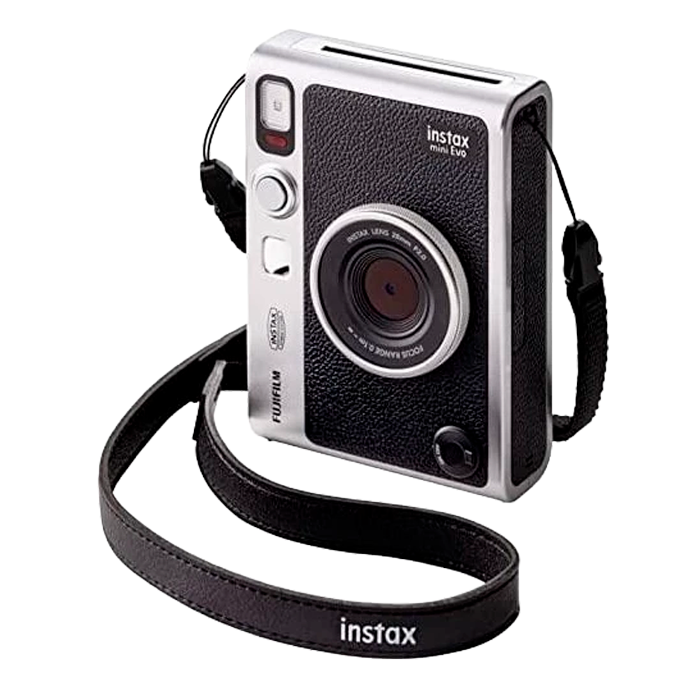 Фотоаппарат мгновенной печати Fujifilm Instax Mini Evo, Black (Черный)