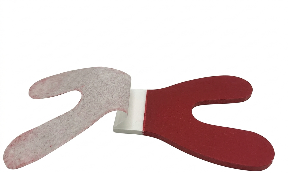 Артикуляционная бумага thick 100μm red