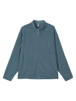 Свитшот Nothomme BlueMonte Full-zip Polartec серо-голубой