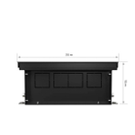 Конвектор внутрипольный Royal Thermo ATRIUM-110/250/2800-DG-U-BL