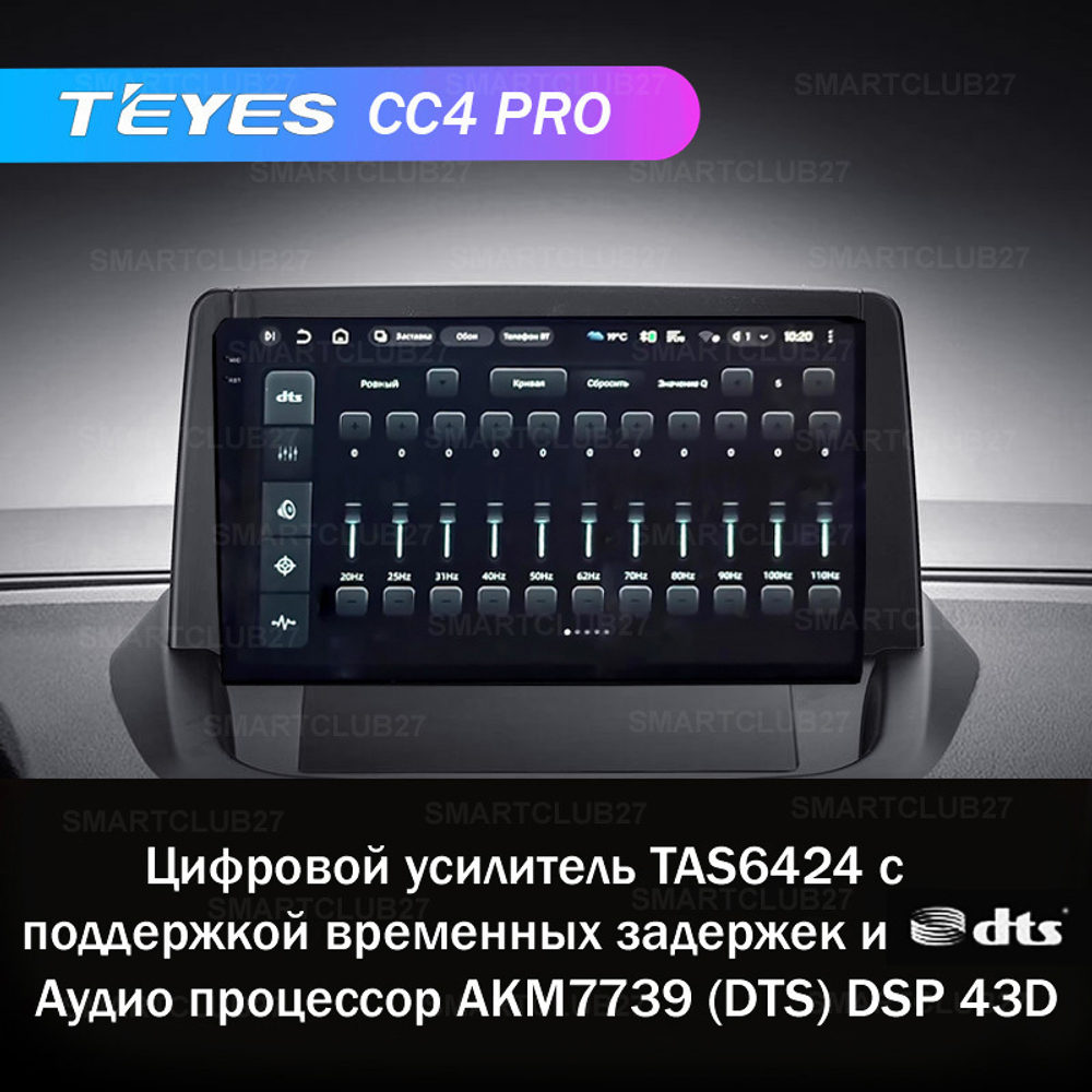 Teyes CC4 Pro 9" для Renault Fluence 1 2009-2017