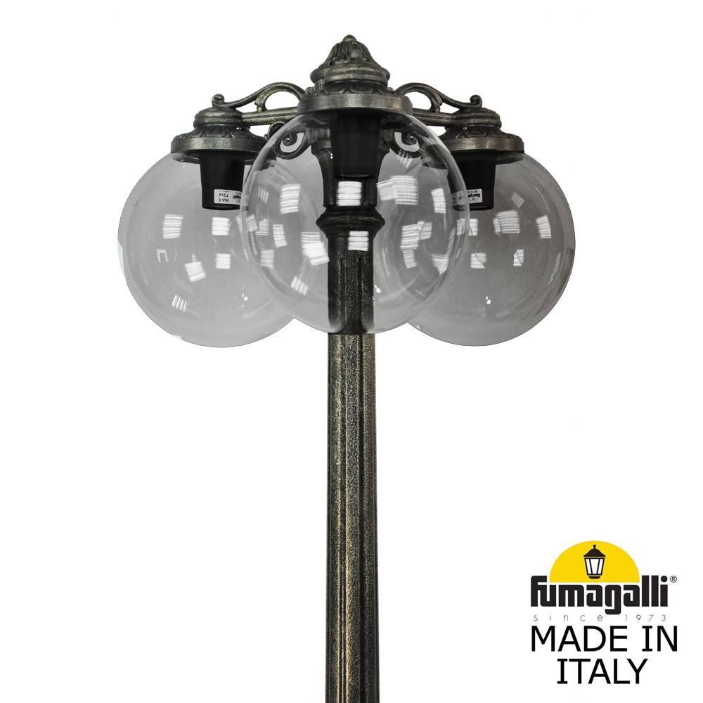 Ландшафтный светильник Fumagalli GLOBE 300 G30.157.S30.BZF1RDN