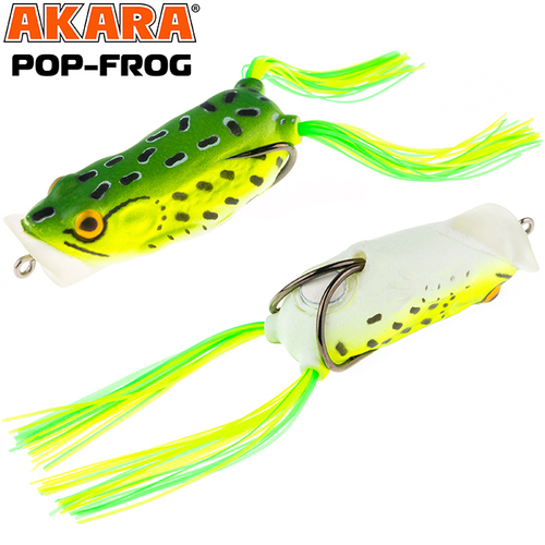 Лягушка Akara Pop-Frog 70 мм 18 гр. (3/5 oz 2,8 in) 2