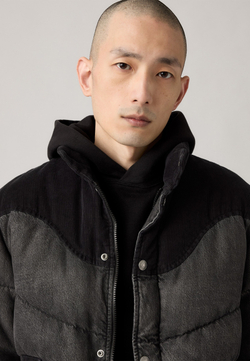 Куртка утепленная мужская LEVI'S WILD WEST SHRT PUFFER HAMILTON HEIGHTS